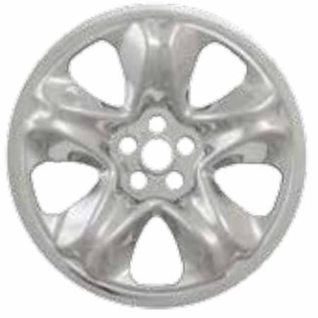 Coast2Coast 17", 5 Spoke, Chrome Plated, Plastic, Set Of 4, Compatible With Steel Wheels IWCIMP95X